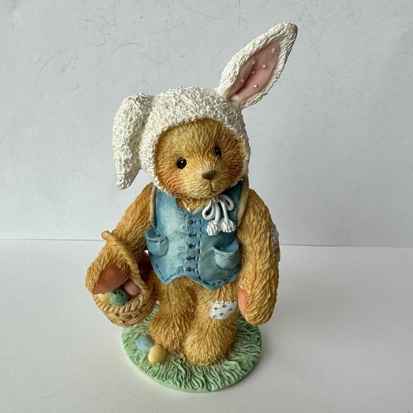 Enesco Cherished Teddies Other - Vintage Enesco Cherished Teddies Easter Figurine Peter “You Are Some Bunny Spec…